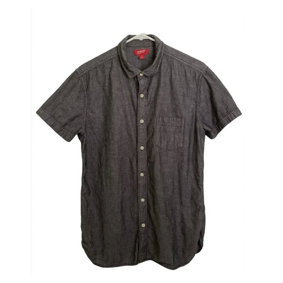 Arizona Jean Company Button Down Short Sleeve Men's Shirt Size M - Picture 1 of 3